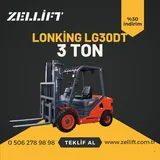 Lonking LG30DT Dizel 3 Ton Forklift - Görsel 3