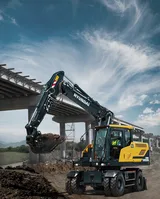 Hyundai HW140A Lastikli Ekskavatör - Görsel 3