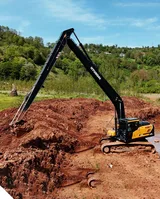 Hyundai HX300A-LR Uzun Bom Paletli Ekskavatör - Görsel 3