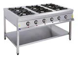 Görkem 6 Lı Taban Raflı Ocak Gazlı ve Lpg Li 150X100X85 cm 208 - 2