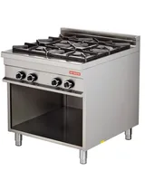 Arisco 4 Gözlü Gazlı Ocak Alt Açık Dolaplı Ce Belgeli 85x90x90 GR921 - 2