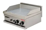Arisco 60 Lık Gazlı Izgara Yarı Oluklu Yarı Düz Yüzey Pleyt Doğalgaz Ce Belgeli Profesyonel 600x600x265 GG606SG - 2