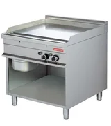 Arisco 80 lik Gazlı Izgara Ce Belgeli Alt Açık Dolaplı Pleyt Düz Yüzey 85x90x90 GG921 / Fry Top / Gas - 3