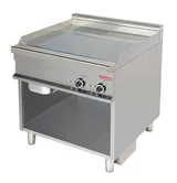 Arisco Elektrikli Izgara Alt Açık Dolaplı Pleyt Yarı Düz Yarı Oluklu Yüzey EG921SG 85x90x90 / Fry Top / Electric - 2