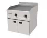 Atalay Elektrikli Pleyt Izgara Alt Dolaplı 80x90x85 cm AEI-890 - 2