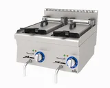 Atalay Elektrikli Fritöz 2x9 Litre 60x60x30 E AEF-660 - 2