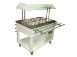 Atalay Elektrikli Saladbar 3 Küvet Kapasiteli 115x70x140 ASSB-03 - 2