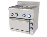 Atalay Kuzine 4 lü Elektrikli Fırınlı Kuzine 80x60x85 E AEK-860 - 2
