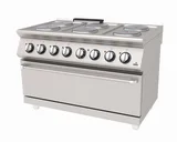 Atalay Kuzine 6 lı Elektrikli Fırınlı Kuzine 120x73x85 AEK-1273 - 2