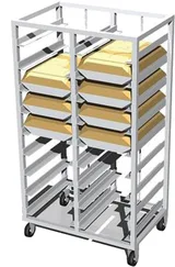 Atalay Termotray Tepsi Taşıma Arabası 18 Tepsili 37x53 ATAT-3753-18 - 2