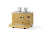 Ateşe Cappadocia Dijital Gaz+Elektrikli 2 Demlikli Çay Makinesi (STATIC CDGE2) - 3