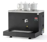 Ateşe Cappadocia Dijital Gaz+Elektrikli 3 Demlikli Çay Makinesi (INOX CDGE3) - 2