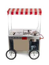 Cemko Çubukta Patates ve Bardakta Mısır Arabası 60x120 Tüplü Tekerlekli (Model Edirne) CEMKO 1363 - 5
