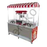 Cemko Popcorn, Bardakta Mısır, Çubuk Patates Arabası  Kastamonu Modeli  CEMKO 1013 - 4