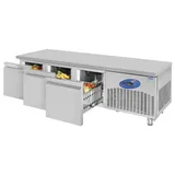 CSA Cihaz Altı Derin Dondurucu 3 Kapılı 210 Liltre 188x70x55 Cm CS.CİK.3.700 - 2