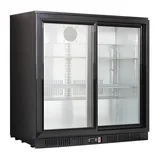 CSA Bar Arkası Şişe Soğutucu 2 Sürgü Kapılı 92x50x91 cm CS.B.250.SK - 2