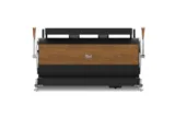 Dalla Corte Zero Classic Barista Espresso  Kahve Makinesi 2 Gruplu Siyah-Ceviz - 3