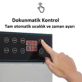 Dalle 20 Tepsili Paslanmaz Sebze ve Meyve Kurutma Makinesi Dijital LT-102 - 5