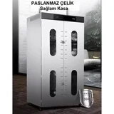 Dalle 28 Büyük Tepsili Endüstriyel Çelik Meyve Kurutma Makinesi LT-195 - 2