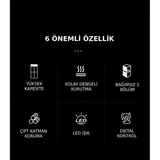Dalle 40 Tepsili Paslanmaz Gıda Kurutma Makinesi Dijital SS-40H - 5