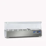 Dampak Soğutmalı Set Üstü Saladbar 5 Küvetli 120x35x40 cm 22SBS05-12 - 2