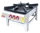 DRN 4 Yanışlı Yer Ocağı Gazlı ve Lpg Li 70x80x55 Cm DRNKS-7074 - 2