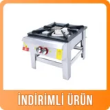 DRN Çift Yanışlı Yer Ocağı Gazlı ve Lpg Li 60x70x55 Cm DRNKS-6062 - 2