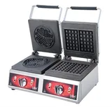 DRN Kare+Yonca 2'li Waffle Makinesi Elektrikli DRNWKY-2 - 2