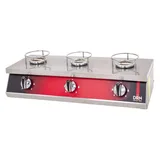 DRN 3 Lü Künefe Ocağı Gazlı ve Lpg Li 75x30x21 Cm DRNKNF-3 - 2