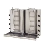 DRN Sabit Gazlı Döner Ocağı 8 Radyanlı Çiftli Gazlı ve Lpg Li 110x70x90 Cm DRNDSCG-8 - 2