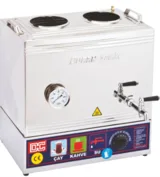 Duran Çelik Çay Kazanı 2 Demlikli 31 Litre Elektrikli DÇ022 - 2