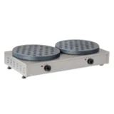 Omake Elektrikli Teflonlu Pankek Makinesi 2'li Elektrikli 28,5kg Omk.PNK04.E21.0037.Z5F - 2