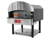 Empero Pizza Fırını Gazlı ve Odunlu Döner Tabanlı Manuel Pizza Fırını 6x30 cm Pizza Kapasiteli EMP.SPO.05 - 2