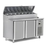 Empero Pizza Hazırlık Dolabı 2 Kapılı 150x70x85 cm EMP.150.70.01-PS - 2