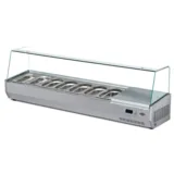 Empero Soğutmalı Set Üstü Saladbar 7 Küvetli 160x35x50 cm EMP.160 - 2