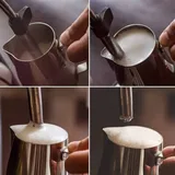 Epinox Pitcher Çelik Kahve Süt Potu - 350 ml - 2