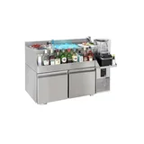 Frenox 2 Kapılı Kokteyl Tezgahı CKT2-W-K- WP - 2