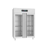 Frenox Camlı İki Kapılı Dik Tip Derin Dondurucu Gastronom Seri 140x81x205 cm 304 Kalite VL14-M-G-EF-R290 - 2