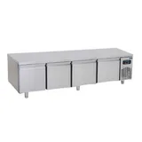 Frenox Dört Kapılı Cihaz Altı Buzdolabı Kısa 220x70x60 cm 304 Kalite UGN4-SH - 2