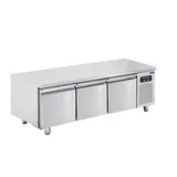 Frenox Üç Kapılı Cihaz Altı Buz Dolabı 186,5x70x60 cm 304 Kalite UGN3-EF - 2