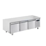 Frenox Üç Kapılı Cihaz Altı Buzdolabı Kısa 160x60x60 cm 304 Kalite USN3-SH-R290 - 2