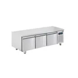Frenox Üç Kapılı Cihaz Altı Derin Dondurucu 186,5x70x60 cm 304 Kalite UGL3 - 2