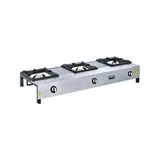 Görkem 3 Lü Kısa Lokanta Ocağı Gazlı ve Lpg Li 139x47x23 Cm 234 - 2