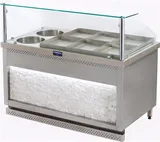 Görkem Elektrikli Benmari Yemek Tezgahı 4+2 115x85x85 Cm 920 - 2