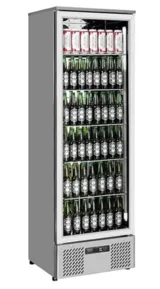 Gtech Dik Tip Şişe Soğutucu Tek Kapılı Paslanmaz - SC-293F-S - 2