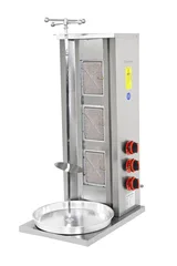 Himaksan 3 lü Döner Ocağı Gazlı ve Lpg Li 35x24x90 cm HMK-DNG 3 - 2