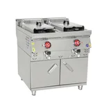 Himaksan Dolaplı 12+12 Litre Elektrikli Fritöz 80x70x85 cm HMK-DFE 878 - 2