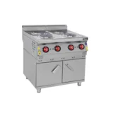 Himaksan Dolaplı Dörtlü Elektrikli Ocak 80x70x85 cm HMK-DOE 878 - 2