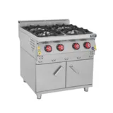Himaksan Dolaplı Set Üstü Dörtlü Gazlı Ocak 80x70x85 cm HMK-DOIG 878 - 2