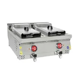 Himaksan Set Üstü 12+12 Litre Elektrikli Fritöz 80x70x30 cm HMK-SFE 873 - 2